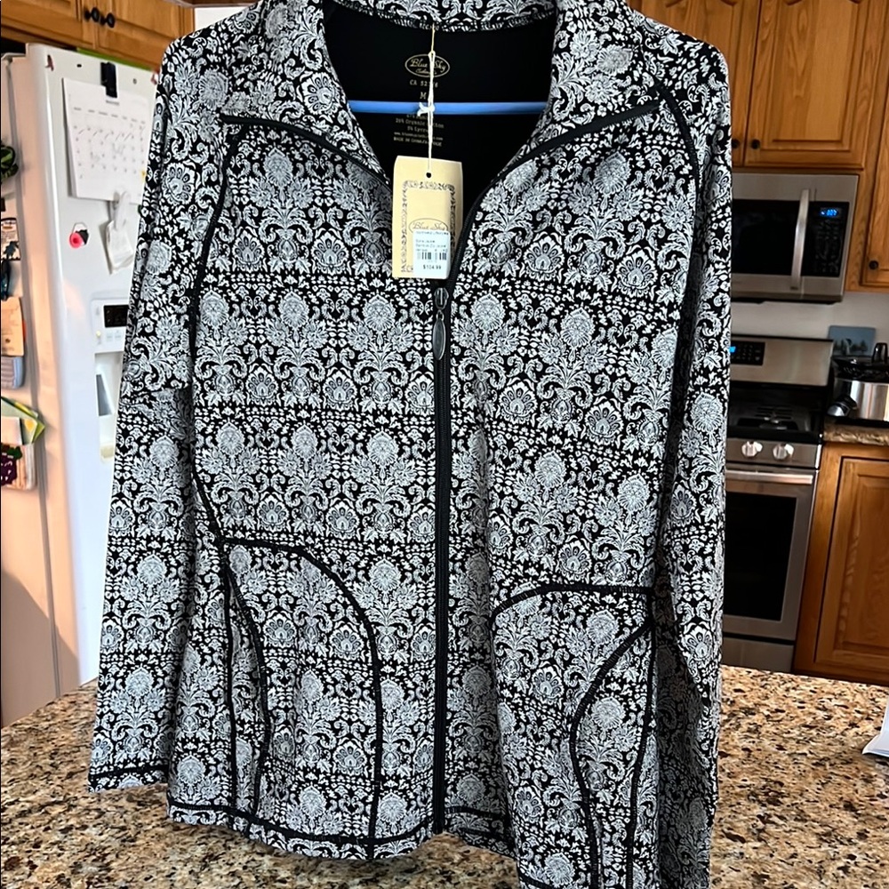 Blue Sky Clothing Co. “Sona” Bamboo zip jacket